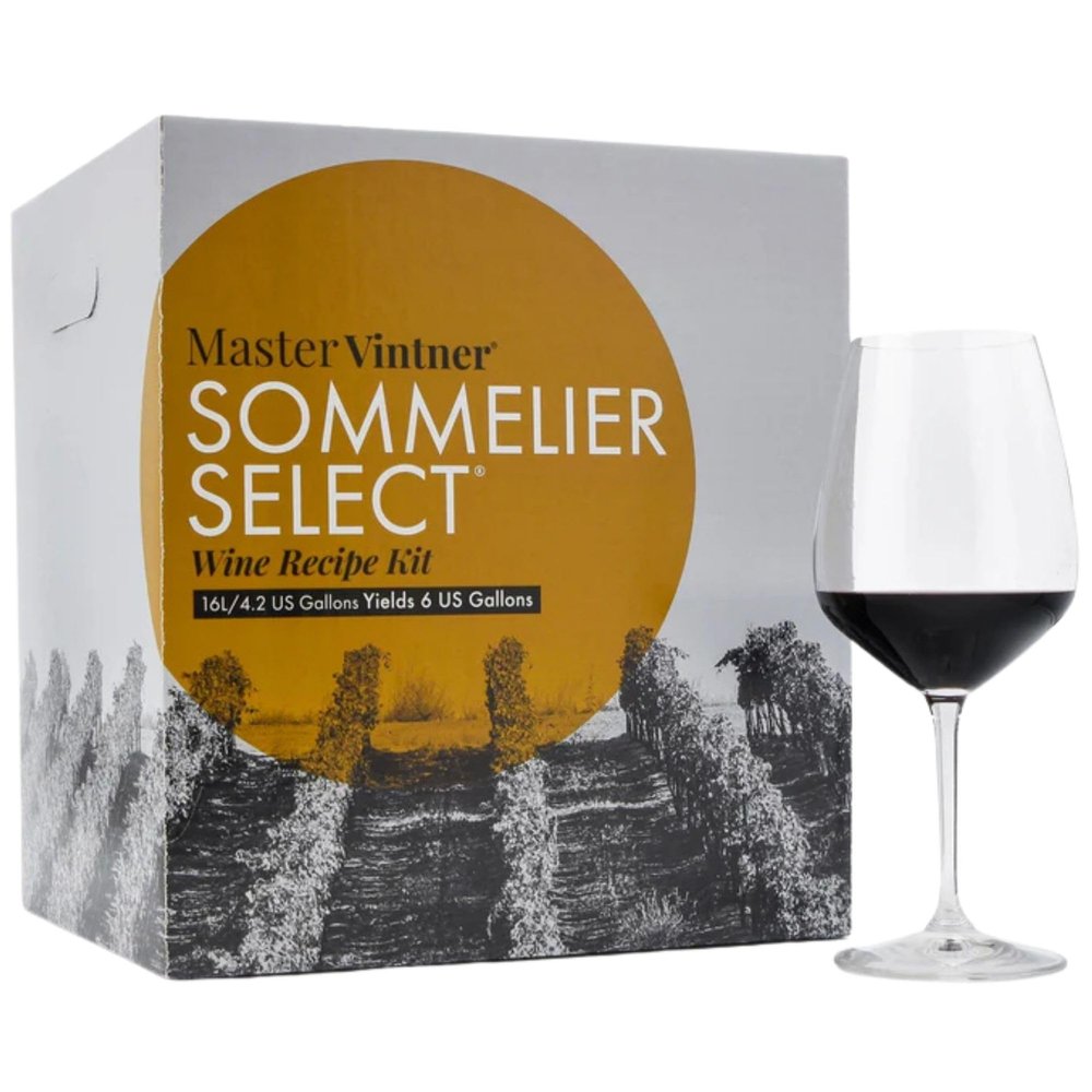 Master Vintner - Sommelier Select Old Vine Merlot Wine Recipe Kit Makes 6 Gallons