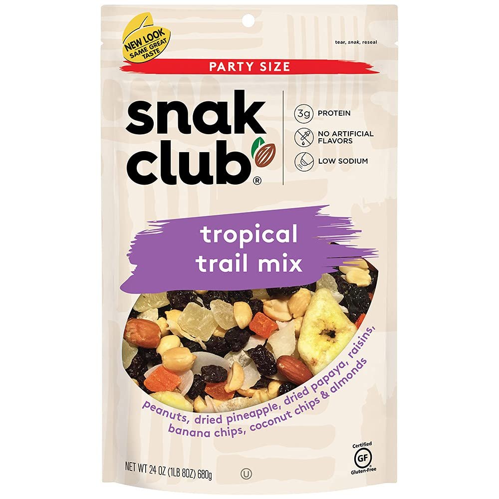 Snak Club Tropical Trail Mix, 24 Ounce