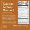 Brownwood Farms Flavored Mustard, Made in Small Batches, Sweet, Hot, Creamy and Delicious, From the Great Lakes Region (Famous Kream, 10 Ounce) view 2