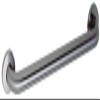 18" Grab Bar 150SX18 diameter 1-1/2", snap flange (pack of 10) view 1