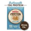 Krusteaz Protein Pancake Mix, Buttermilk Pancake Mix, 100% Whole Grain Flour & 15g of Protein Per Serving, Also Makes Waffles, Just Add Water 20 Ounce (Pack of 2) view 4