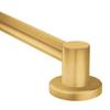 Moen YG0418BG Bathroom Safety 18-Inch Stainless Steel Modern Bathroom Grab Bar, Brushed Gold view 2