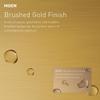 Moen YG0418BG Bathroom Safety 18-Inch Stainless Steel Modern Bathroom Grab Bar, Brushed Gold view 3