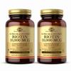 Solgar Super High Potency Biotin 10,000 mcg - 120 Vegetable Capsules, Pack of 2 - Supports Healthy Skin, Nails & Hair - Non-GMO, Vegan, Gluten & Dairy Free - 240 Total Servings view 1