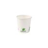 BIOZOYG Paper Cups 50 Pack 4 oz Coffee Cups White - Disposable Cups Biodegradable Water-based Barrier - To Go Cups Solo Cups with Eco-Icons for Coffee, Water, Ice Tea view 4
