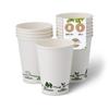 BIOZOYG Paper Cups 50 Pack 12 oz Coffee Cups White - Disposable Cups Biodegradable Water-based Barrier - To Go Cups Solo Cups with Eco-Icons for Coffee, Water, Ice Tea view 1