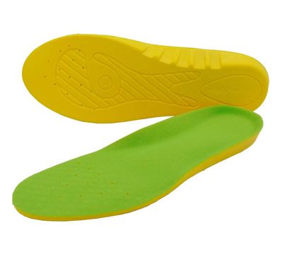 1 Pair Wide Fit Insoles Plantar Fasciitis Orthotics PU Memory Foam Comfort Shoe Inserts for Men and Women, Cushioned Arch Support, Shock Absorption and Foot Pain Relief (Men 5-7/Women 6-8)