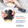 ProStretch NightSock, Overnight Relief for Plantar Fasciitis and Achilles Tendonitis, Alternative to Night Splint with Exclusive Toe Support for Comfort, OSFM view 3