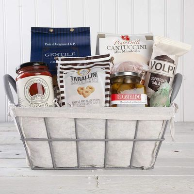 Grazie "Thank You" Gourmet Italian Gift Basket | Set of 6