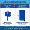 Polar Active Ice 3.0 | 9 QT Cold Therapy Ice Machine | Programmable Timer | Knee & Joint Pad | Cryotherapy Pain Relief System | Ace Bandage Style Compression view 4