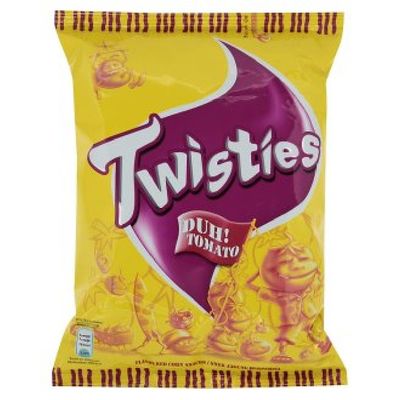 Twisties Corn Snacks 65g (Duh! Tomato, 12 Packs)