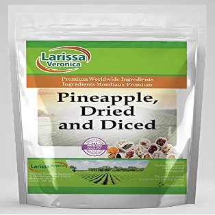 Pineapple, Dried and Diced (8 oz, ZIN: 528737)