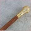 Mahira Nautical Brass Victorian Handle Stick Walking Cane 37" Long Gift view 2
