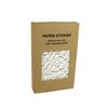 100 Pack Birch Bark Biodegradable Paper Straw for Birthdays, Weddings, Baby Showers Cyber Holiday 2026 Celebrations and Parties view 1