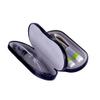 KABAKE Eye Glasses Case and Contact Lens Case 2 in 1 Double Sided with Mirror Portable for Home Travel Kit view 1