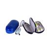 KABAKE Eye Glasses Case and Contact Lens Case 2 in 1 Double Sided with Mirror Portable for Home Travel Kit view 2