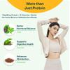 OZiva Protein & Herbs, Women with Multivitamins, Curcumin, Shatavari, Tulsi for Improved Metabolism, Hormonal Balance & Skin, Hair Health, 2.2 lbs, Vanilla Almond. Soy Free, Gluten Free, Non GMO view 4