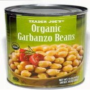Trader Joe's Organic Garbanzo Beans NET WT.15.5 OZ (439g) - 2-PACK