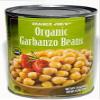 Trader Joe's Organic Garbanzo Beans NET WT.15.5 OZ (439g) - 2-PACK view 1
