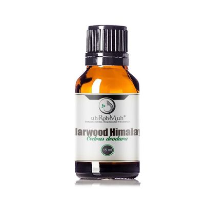 100% Pure Cedarwood Himalayan Essential Oil; Kosher Cedarwood Oil || India - 15ml w/Euro Dropper