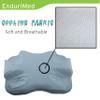 EnduriMed Pillow Case for Use CPAP Comfort Pillow - Cooling Fabric, Blue - Breathable and Cooling for Comfortable Sleep view 2