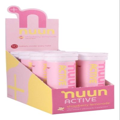 Nuun Hydration Nuun Active - Strawberry Lemonade - Case Of 8 - 10 Tablets8