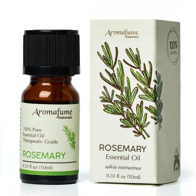 AROMAFUME Rosemary Essential Oil - 100% Natural, Therapeutic Grade Essential Oils - Pure, Woodsy Aromatherapy Oil for Meditation and Home Diffusers - Gifts for Her - 10ml