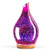 Porseme 280ml Essential Oil Diffuser, 3D Glass Aromatherapy Diffusor, Ultrasonic Cool Mist BPA Free Aroma Humidifier with Timer and Color Changing Function, Waterless Shut-Off for Home Office Room view 1
