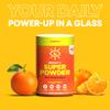 EBOOST Energy Drink & Electrolyte Powder Drink Mix - Super Powder Orange with No Added Sugar, Blend of Vitamins, Nootropics, Natural Caffeine & Hydration - Pre & Post Workout - 40 Serving Tub view 2