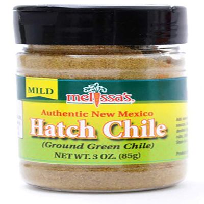 Melissa's Dried Hatch Chile, Ground Green Chile, Mild, 3 Ounce (Pack of 12)