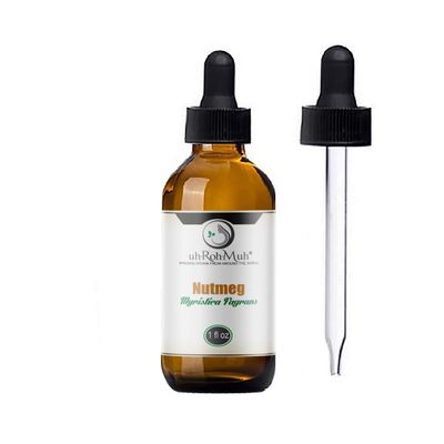 100% Pure Nutmeg Essential Oil || Indonesia - 1 oz w/Pipette