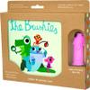 The Brushies Pinkey The Pig Toddler Toothbrush & Storybook Set/Dental Item and Book/Youth Tooth & Gum Care/Ages 4 Weeks to 4 Years view 1