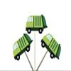 12 Count - Garbage Truck Cupcake Toppers view 1