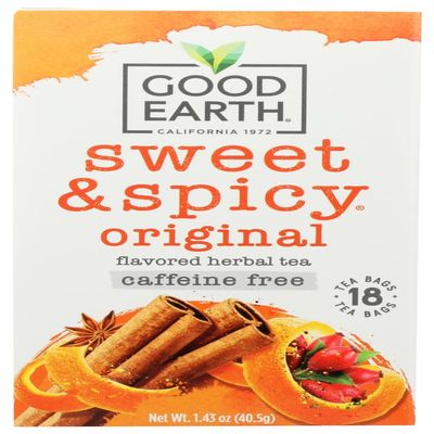 Good Earth Original Tea, 18 Tea Bags - Decaffeinated Sweet and Spicy Blend (3 Pack)3