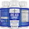2-Month Uric Acid Support (14-in-1) Supplement | 60-Day Bulk Supply | Uric Acid Health Supplements | 120 Capsules view 4