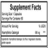 Kaempferol 100mg 60 Count Bottle,Capsule,Kaempferia Galangal, Rice Flour, Magnesium Sterate, Gelatin Capsule view 2
