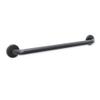 12 Shower Handle Smooth Grip | 304 Stainless Steel Grab Bars for Bathtubs and Showers | Matte Black ADA Standard Hand Rails for Seniors, Children, Injured People | Supports Upto 400lbs view 1