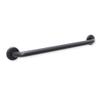 16 Shower Handle Shur Grip | 304 Stainless Steel Grab Bars for Bathtubs and Showers | Matte Black ADA Standard Hand Rails for Seniors, Children, Injured People | Supports Upto 400lbs view 1
