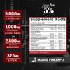 5% Nutrition Rich Piana Kill It Pre Workout Powder w/Creatine, Caffeine, Beta Alanine, Hydroprime Glycerol for Pump, Strength, Endurance | 14.11 oz, 40 Srvgs (Mango Pineapple) view 3