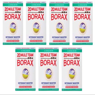 20 Mule Team Borax Natural Laundry Booster, 65 oz (Pack of 7)