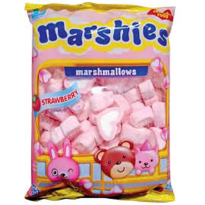 Marshies Marshmallows 250g (Strawberry, 3 Pack)