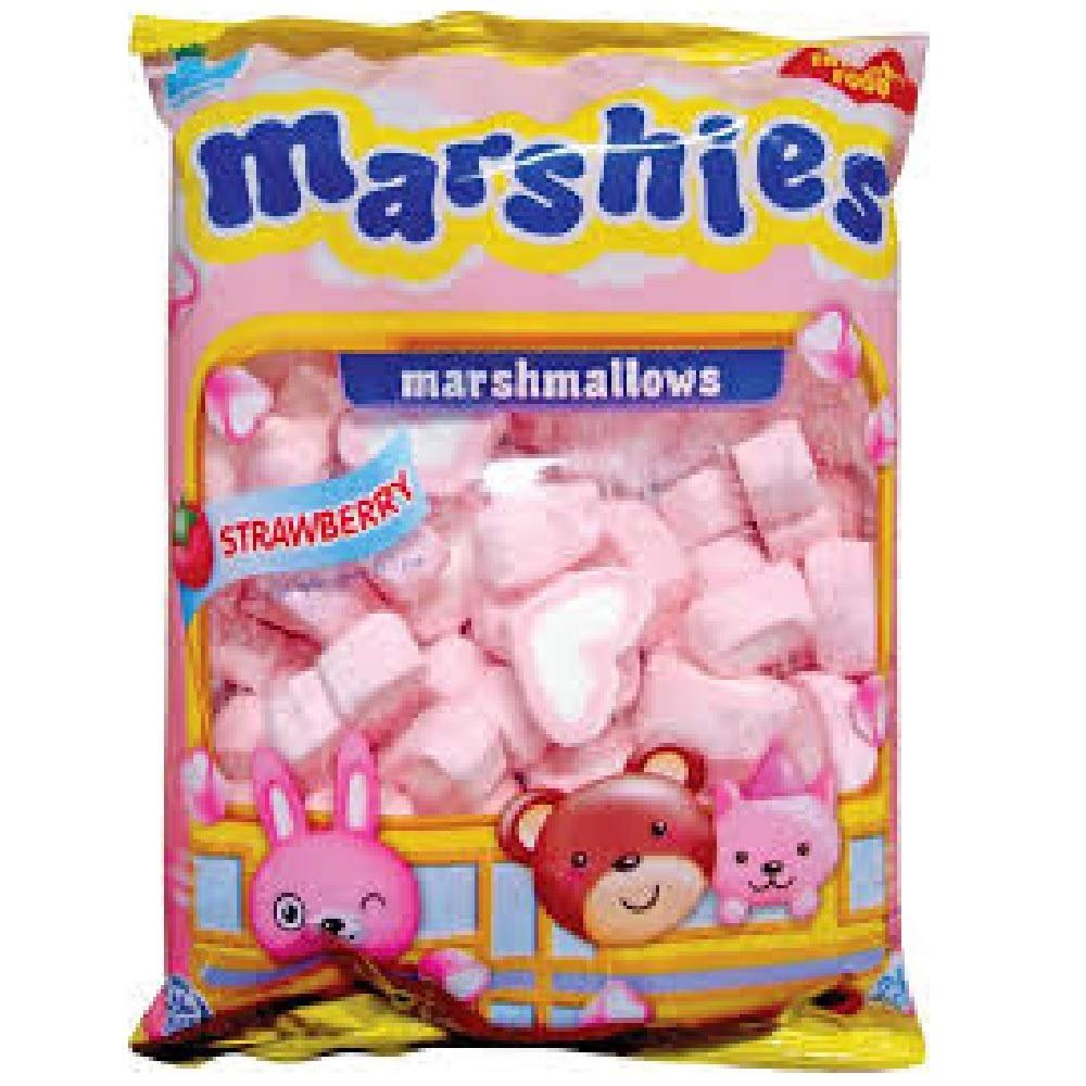 Marshies Marshmallows 250g (Strawberry, 3 Pack)