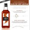 1883 Coffee Syrup, Dulce De Leche Syrup for Drinks, Made in France, 1 Liter Glass Bottle view 3