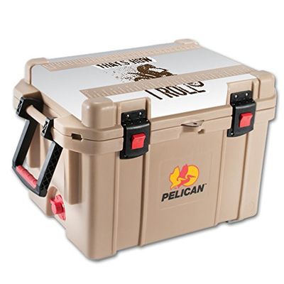 MightySkins Skin Compatible with Pelican 45 qt Cooler Lid  Motocross | Protective, Durable, and Unique Vinyl Decal wrap Cover | Easy to Apply, Remove, and Change Styles | Made in The USA