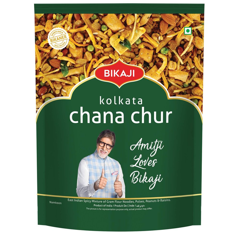 Bikaji Kolkata Chanachur | East Indian Spicy Namkeen Mixture - 400 gram