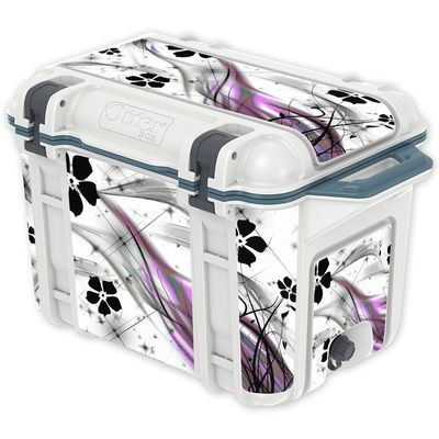 MightySkins (Cooler Not Included) Skin Compatible with OtterBox Venture 45 qt Cooler - Gray World | Protective, Durable, and Unique Vinyl Decal wrap Cover | Easy to Apply | Made in The USA
