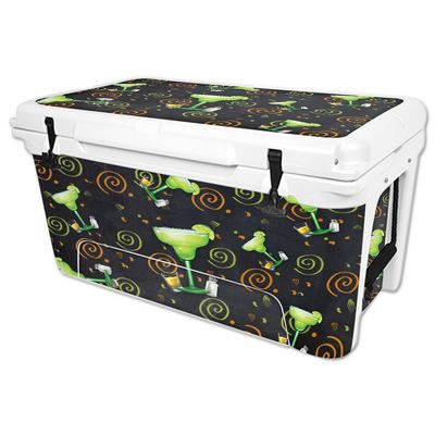 MightySkins (Cooler Not Included) Skin Compatible With RTIC 65 qt Cooler (2016) Marg Party | Protective, Durable, and Unique Vinyl Decal wrap cover | Easy To Apply, Remove, and Change Styles | Made in the USA