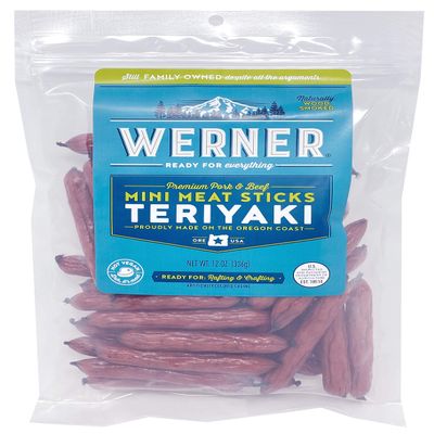 Werner Gourmet Meat Snacks, Teriyaki Mini Sticks - 12 oz.