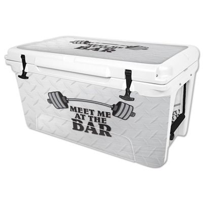 MightySkins (Cooler Not Included) Skin Compatible With RTIC 65 qt Cooler (2016) Meet Me At The Bar | Protective, Durable, and Unique Vinyl Decal wrap cover | Easy To Apply, Remove, and Change Styles | Made in the USA