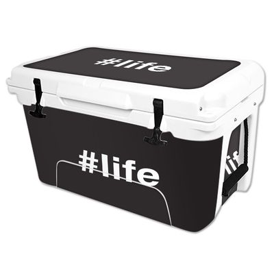MightySkins (Cooler Not Included) Skin Compatible With RTIC 45 qt Cooler (2016) Life | Protective, Durable, and Unique Vinyl Decal wrap cover | Easy To Apply, Remove, and Change Styles | Made in the USA